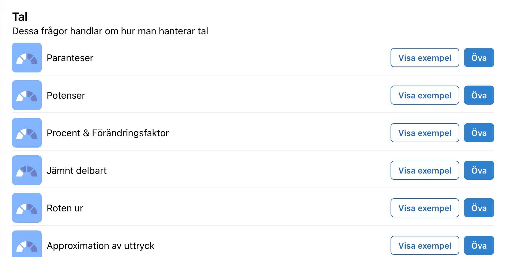 Översikt över mattefärdigheter på högskoleprovet med styrkor och svagheter i KrossaHP